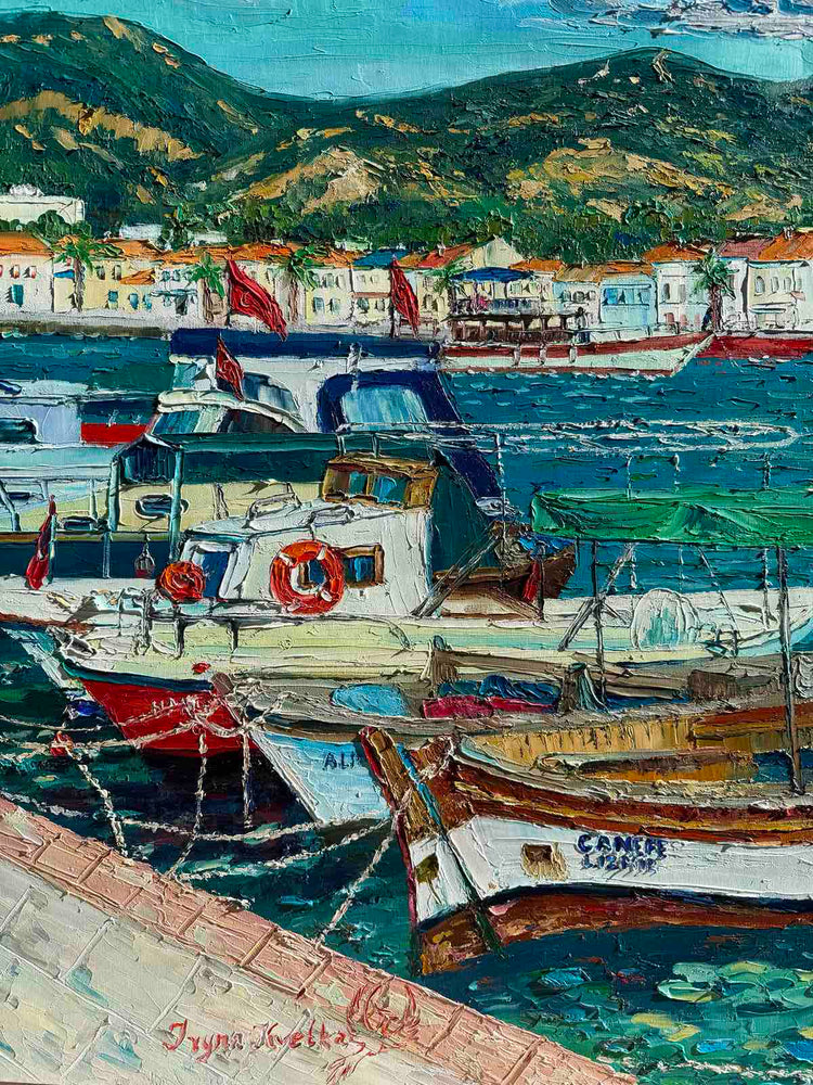 Quiet Morning in Foca Harbor