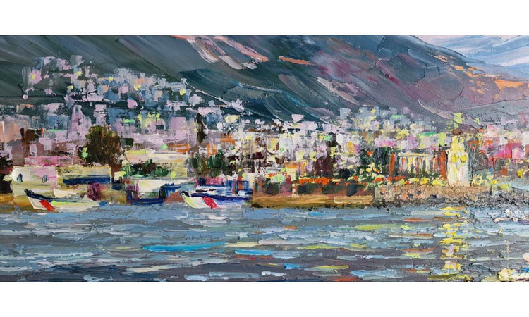 Evening Glow by the Harbour